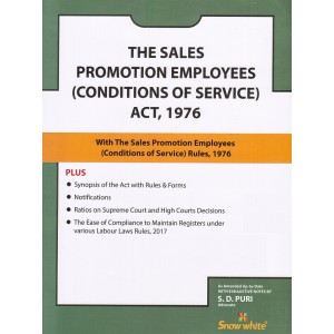 Snow White's Sales Promotion Employees (Conditions of Service) Act, 1976 Bare Act 